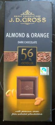 Almond & Orange dark chocolate