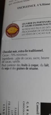 chocolat noir