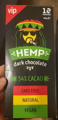 Hemp dark chocolate