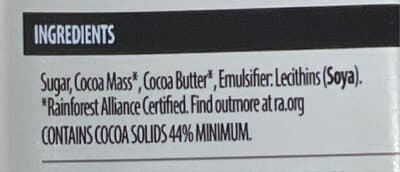 Everyday essentials dark chocolate