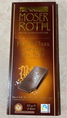 Moser roth Finest Dark Caramel Sea Salt