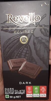 Revello eclipse dark chocolate by Ritsbury - 70% chocolate bar