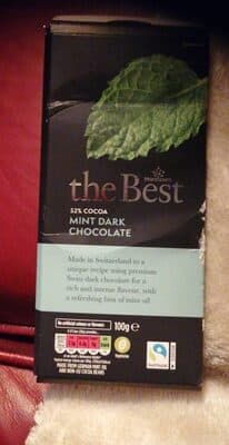 the Best 52 cocoa mint dark chocolate