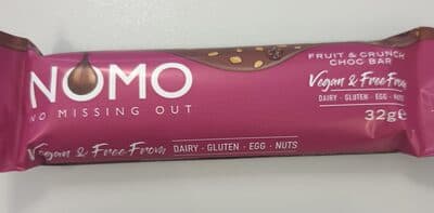 Fruit & Crunch Choc Bar