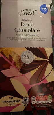 Ecuador dark chocolate