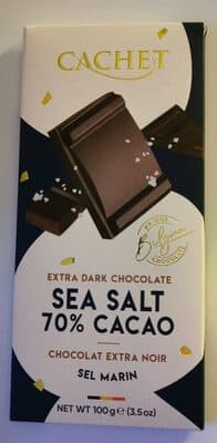 Dark chocolat sea salt 70% cacao