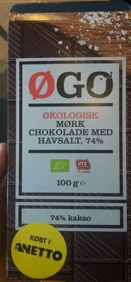 Øgo Dark Chocolate 70%