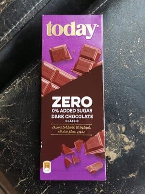 zero by today - 70% chocolate bar