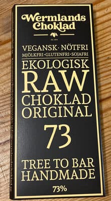 Ekologisk Raw Choklad Original 73