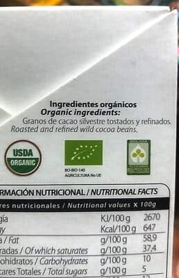 Wild Beni 100% Cacao
