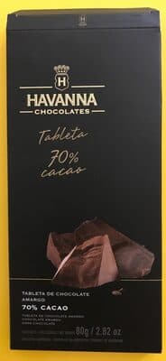 Tableta 70% Cacao by Havanna - 70% chocolate bar