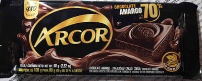 Chocolate amargo