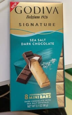Godiva Belgium 1926 Sea Salt Dark Chocolate