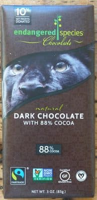88% Cocoa Extreme Dark Chocolate