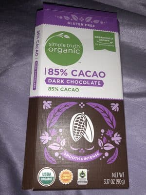 85% Cacao Dark Chocolate Bar