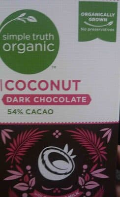 Coconut Dark Chocolate Bar