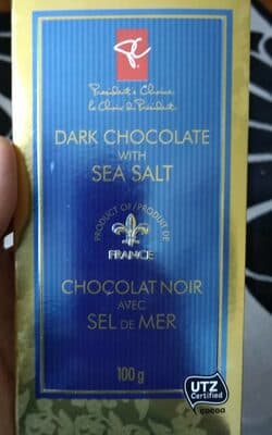 Dark Chocolate with Sea Salt