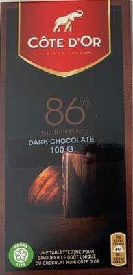 Dark chocolate by Côte d'Or - 70% chocolate bar