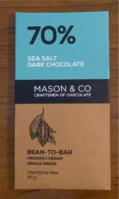 Mason & Co Sea salt dark chocolate