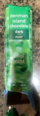 Cool Mint Dark Chocolate by Denman Island Chocolate - 70% chocolate bar