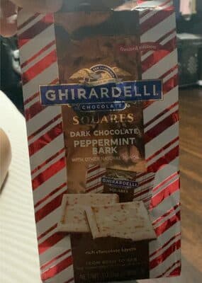 Peppermint bark