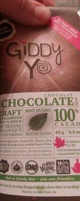100% Cacao Mint Dark Chocolate