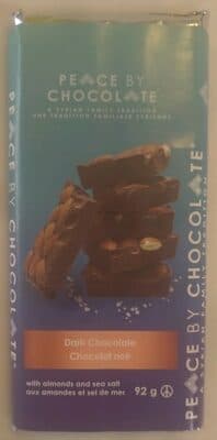 Dark Chocolate with Almonds and Sea Salt