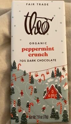 Peppermint Crunch 70% Dark Chocolate