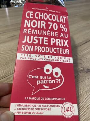 Chocolat noir 70%